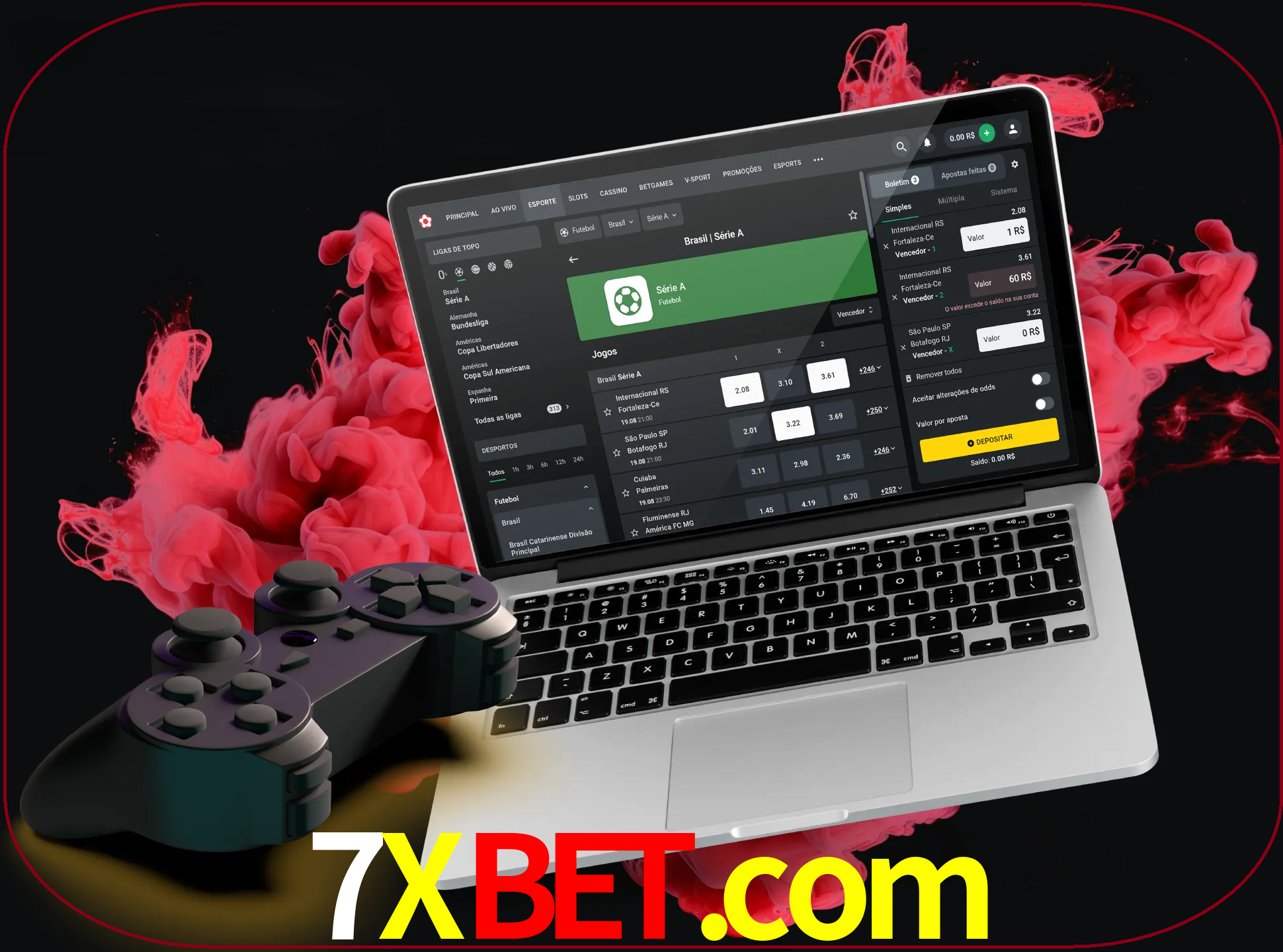 Visite a secção especial de jogos de vídeo em 7xbet para descobrir em que jogos pode apostar e ganhar muito dinheiro.